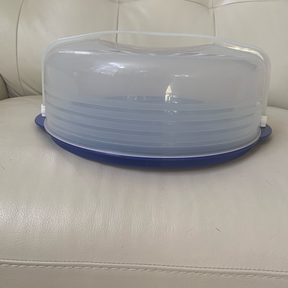 Tupperware cake taker